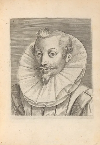 Male, Turned to Left av Philip Galle