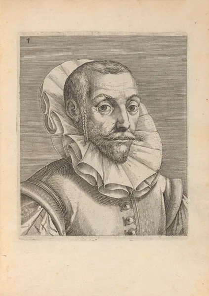 Male, Turned to Right av Philip Galle