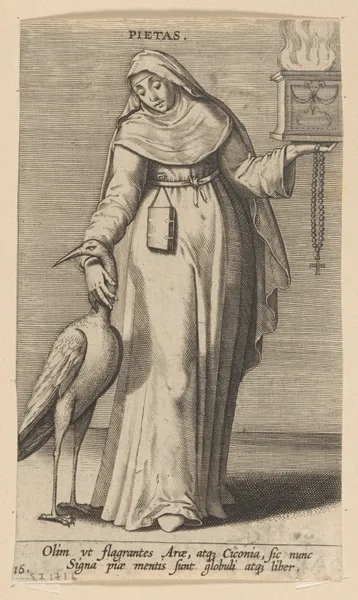 Pietas av Philip Galle