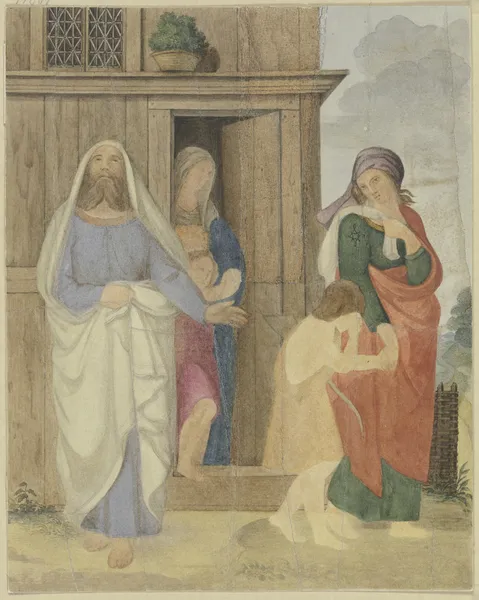 Hagar’s Expulsion av Philipp Veit