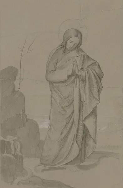 Temptation of Christ av Philipp Veit