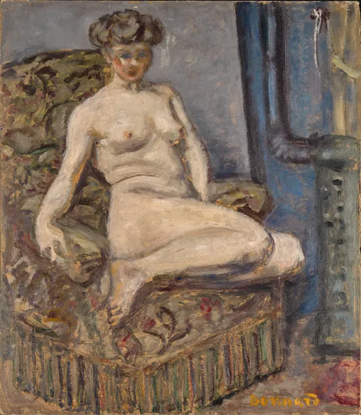 Model in Armchair av Pierre Bonnard
