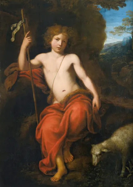 Saint John the Baptist av Pierre Mignard