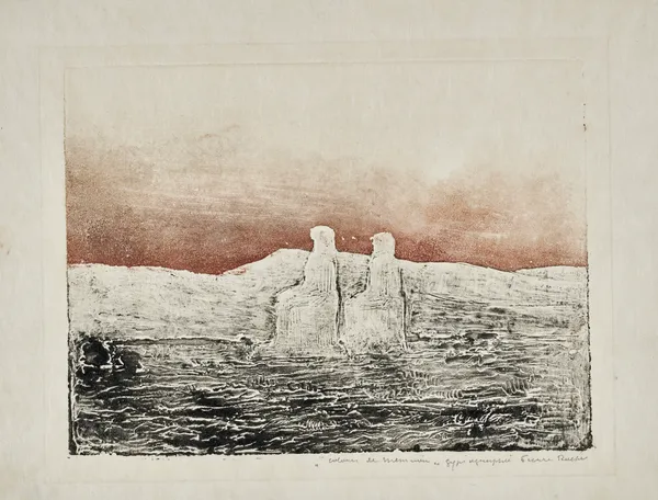 Colosses de Memnon (Thèbes) av Pierre Roche