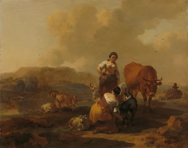 Italian Landscape av Nicolaes Pietersz. Berchem