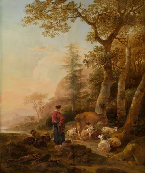 Italian Landscape av Nicolaes Pietersz. Berchem
