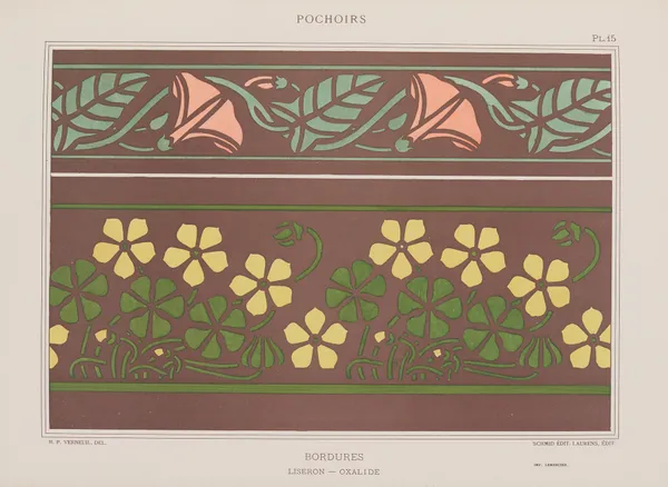 Bordures, Liseron – Oxalide av Maurice Pillard Verneuil