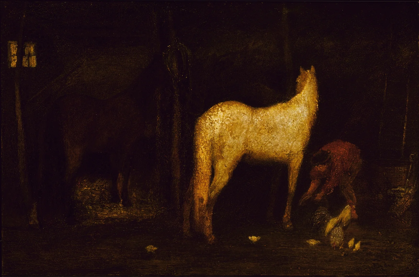 In the Stable av Albert Pinkham Ryder