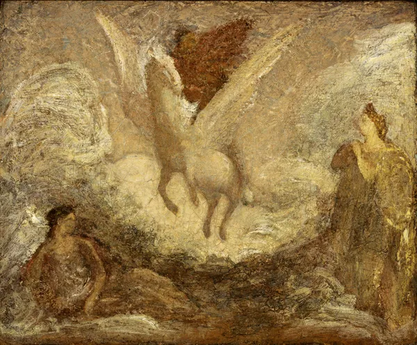 Pegasus Departing (by 1901) av Albert Pinkham Ryder