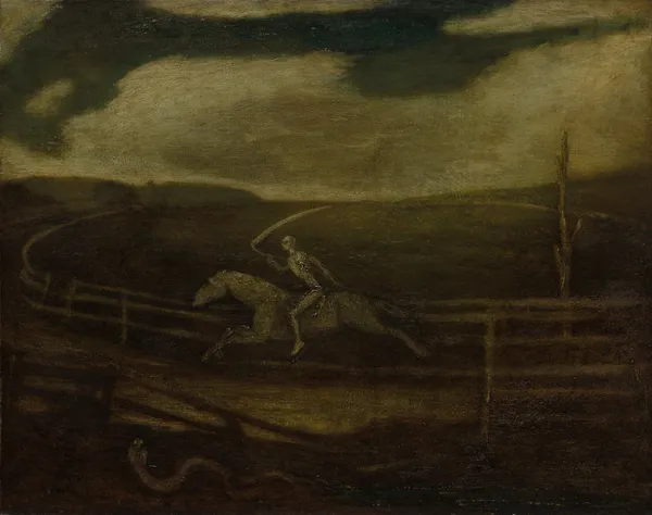 The Race Track (Death on a Pale Horse) av Albert Pinkham Ryder