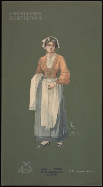 Giovane donna av Pipein Gamba
