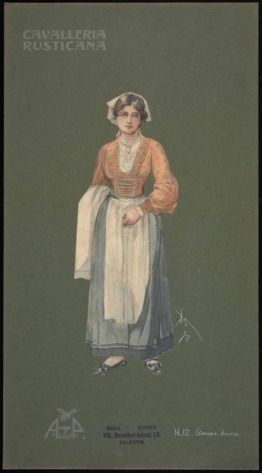 Giovane donna av Pipein Gamba