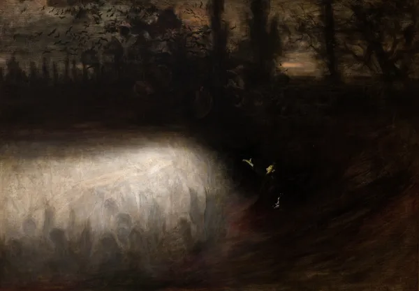 Funeral March av Władysław Podkowiński