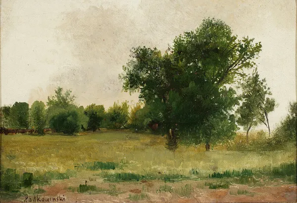 View of Saska Kępa av Władysław Podkowiński