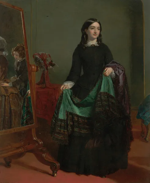 Kate Nickleby at Madame Mantalini’s av William Powell Frith