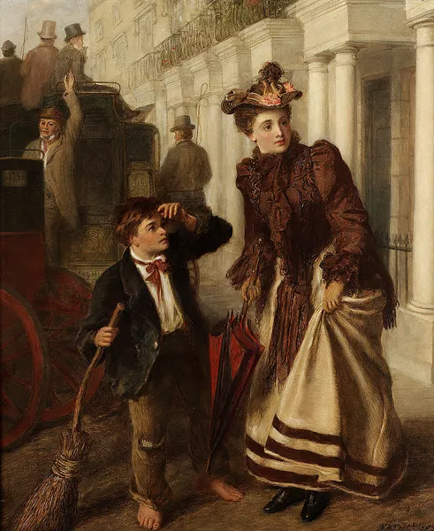 The Crossing Sweeper av William Powell Frith