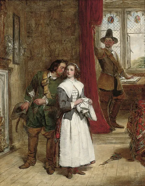 The puritan’s daughter av William Powell Frith