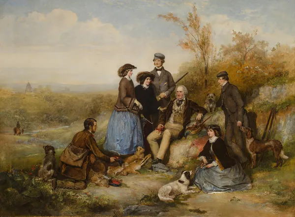 The Shooting Party av William Powell Frith