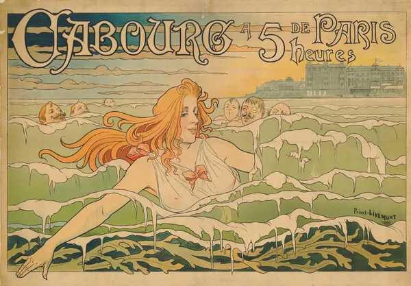 Casino De Cabourg av Henri Privat-Livemont