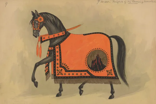 Horses-Knights of the Burning Mountain av Will R. Barnes