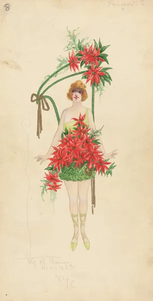 Poinsettias av Will R. Barnes