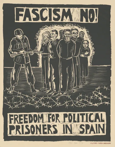 Fascism no! Freedom for political prisoners in Spain av Rachael Romero