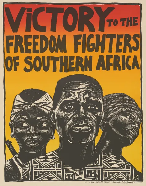 Victory to the freedom fighters of Southern Africa av Rachael Romero