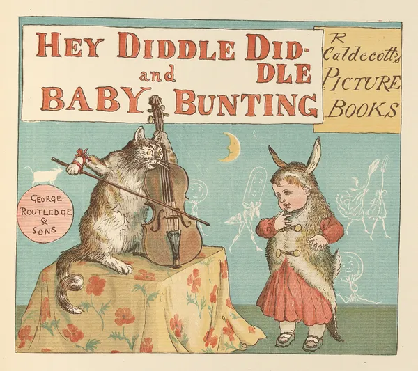 Hey Diddle Diddle and Baby Bunting Pl.1 av Randolph Caldecott