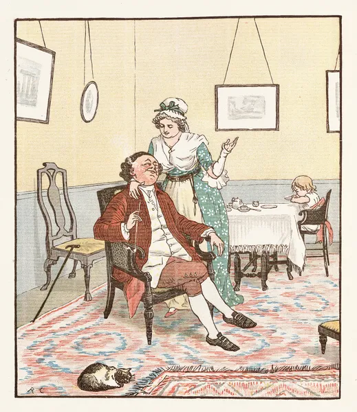 The Diverting History of John Gilpin pl2 av Randolph Caldecott