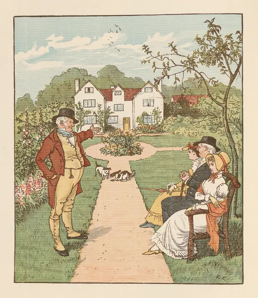 The House that Jack Built Pl.2 av Randolph Caldecott