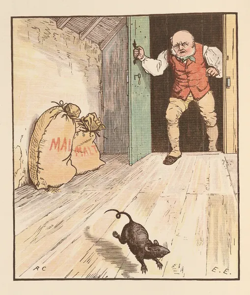 The House that Jack Built Pl.3 av Randolph Caldecott