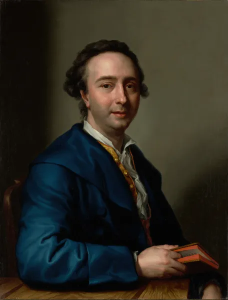 Portrait of José Nicolás de Azara, Marquis of Nibbiano av Anton Raphael Mengs
