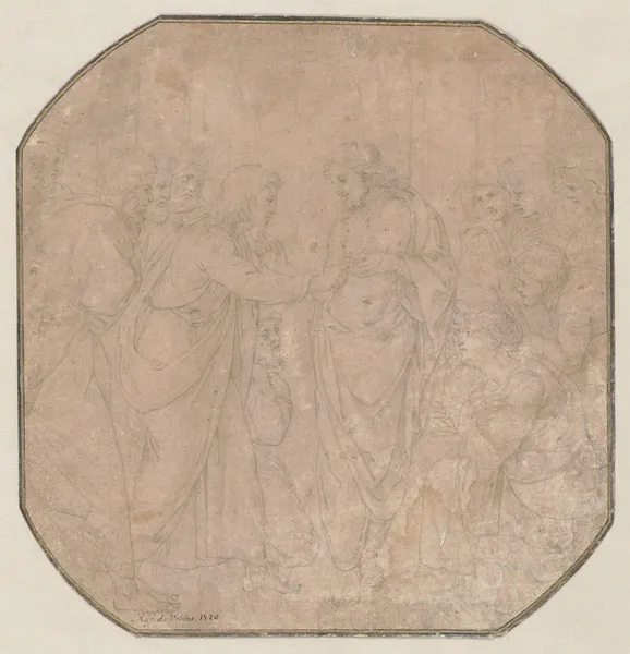 The unbelieving Thomas av Raphael