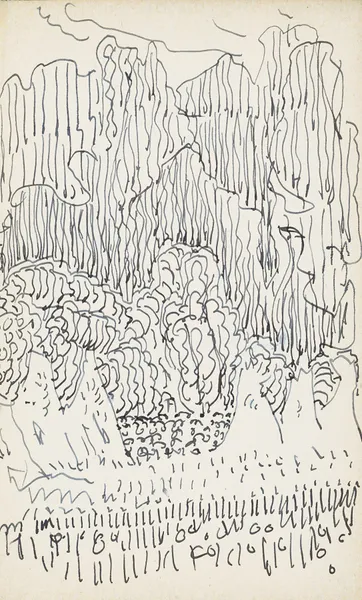 Landschap met bomen av Reijer Stolk