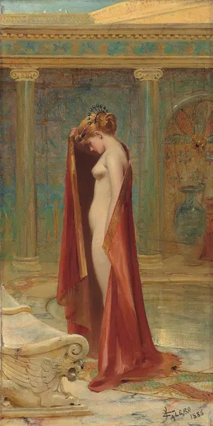 A Beauty av Luis Ricardo Falero