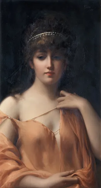 A classical beauty av Luis Ricardo Falero