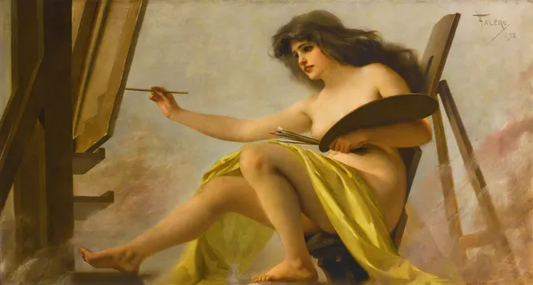 An Allegory Of Art av Luis Ricardo Falero