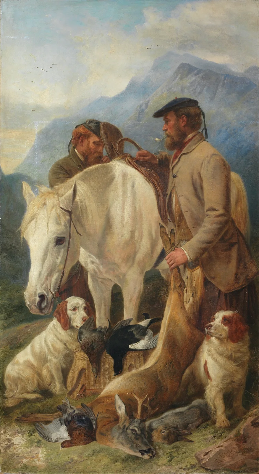 The keeper’s pony av Richard Ansdell