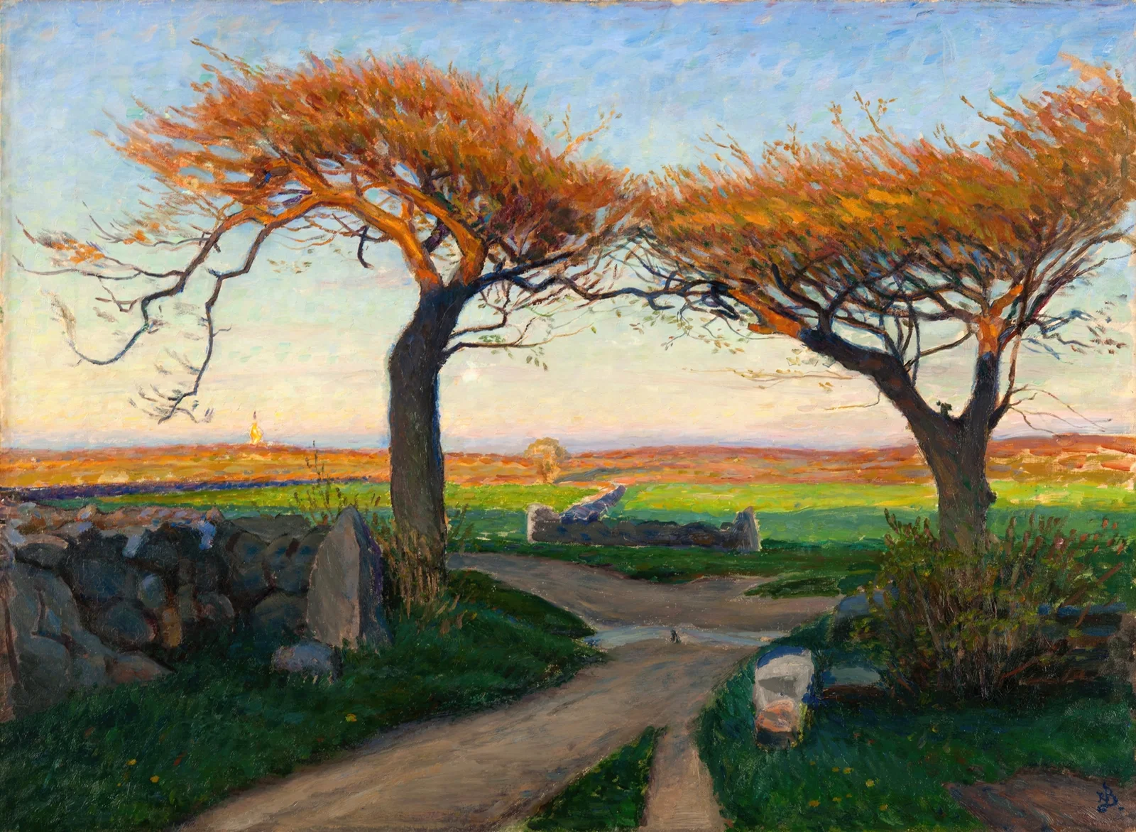 Landscape from Halland av Richard Bergh