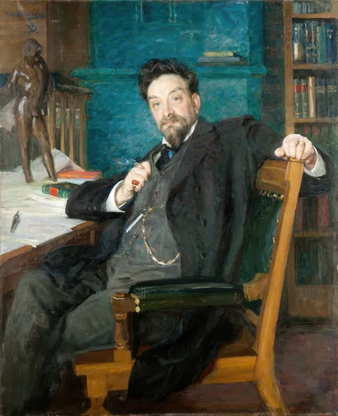 Professor Karl Warburg av Richard Bergh