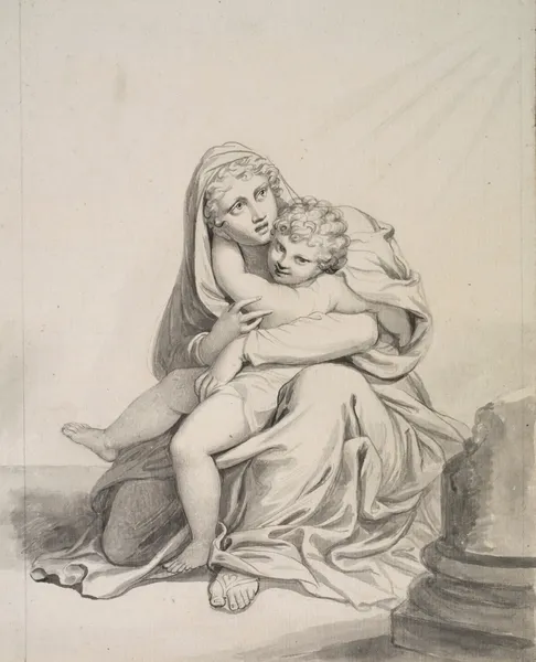 Madonna with Child av Richard Cosway