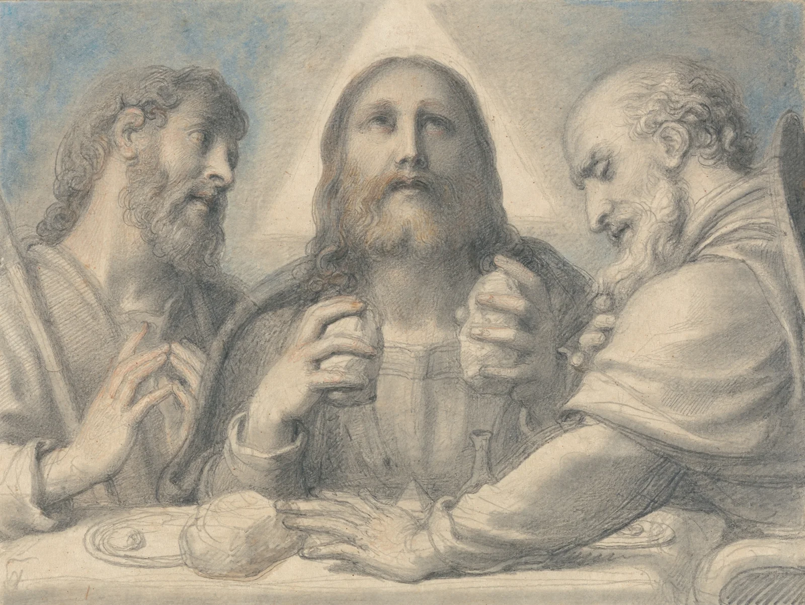 Supper at Emmaus av Richard Cosway