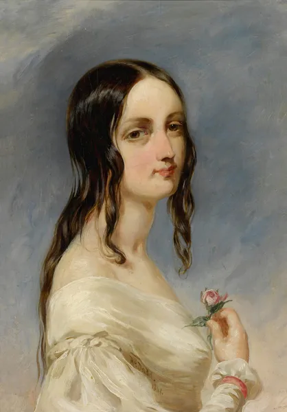 Portrait Of A Young Lady av Richard Dadd