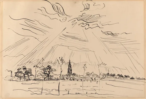 Landscape near Amersfoort av Rik Wouters