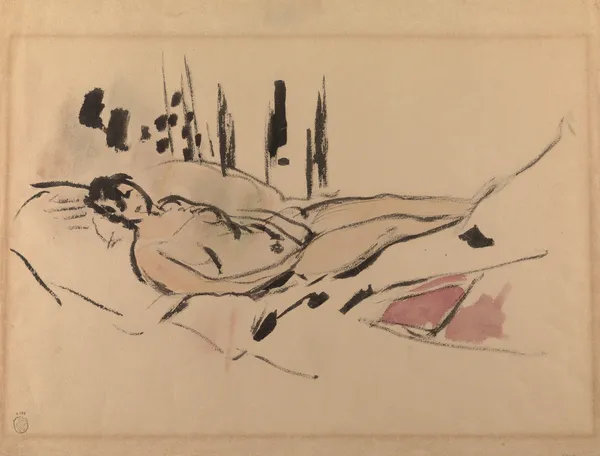 Lying Nude av Rik Wouters