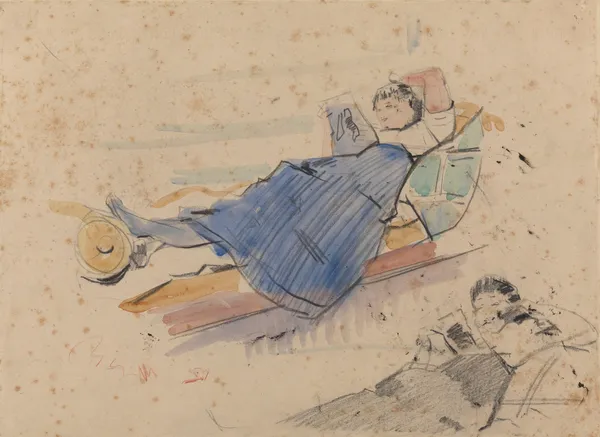 Woman Reading av Rik Wouters