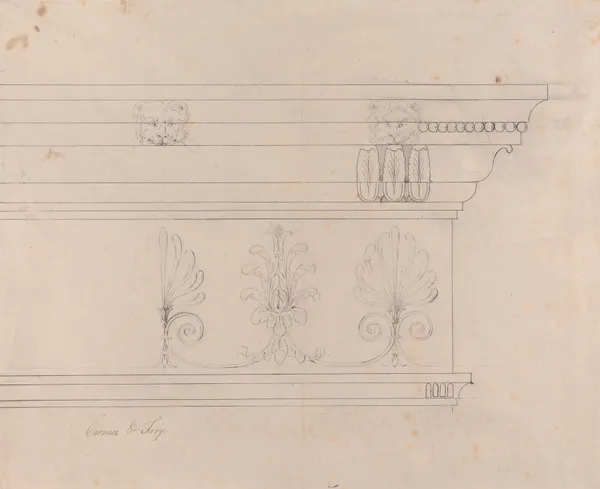 Headfort House: Cornice and Frieze av Robert Adam