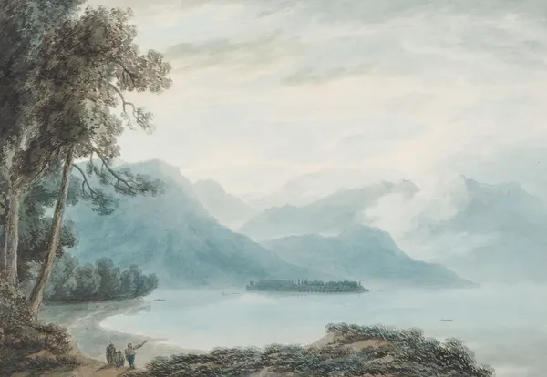 Isola Bella, Lago Maggiore av John Robert Cozens