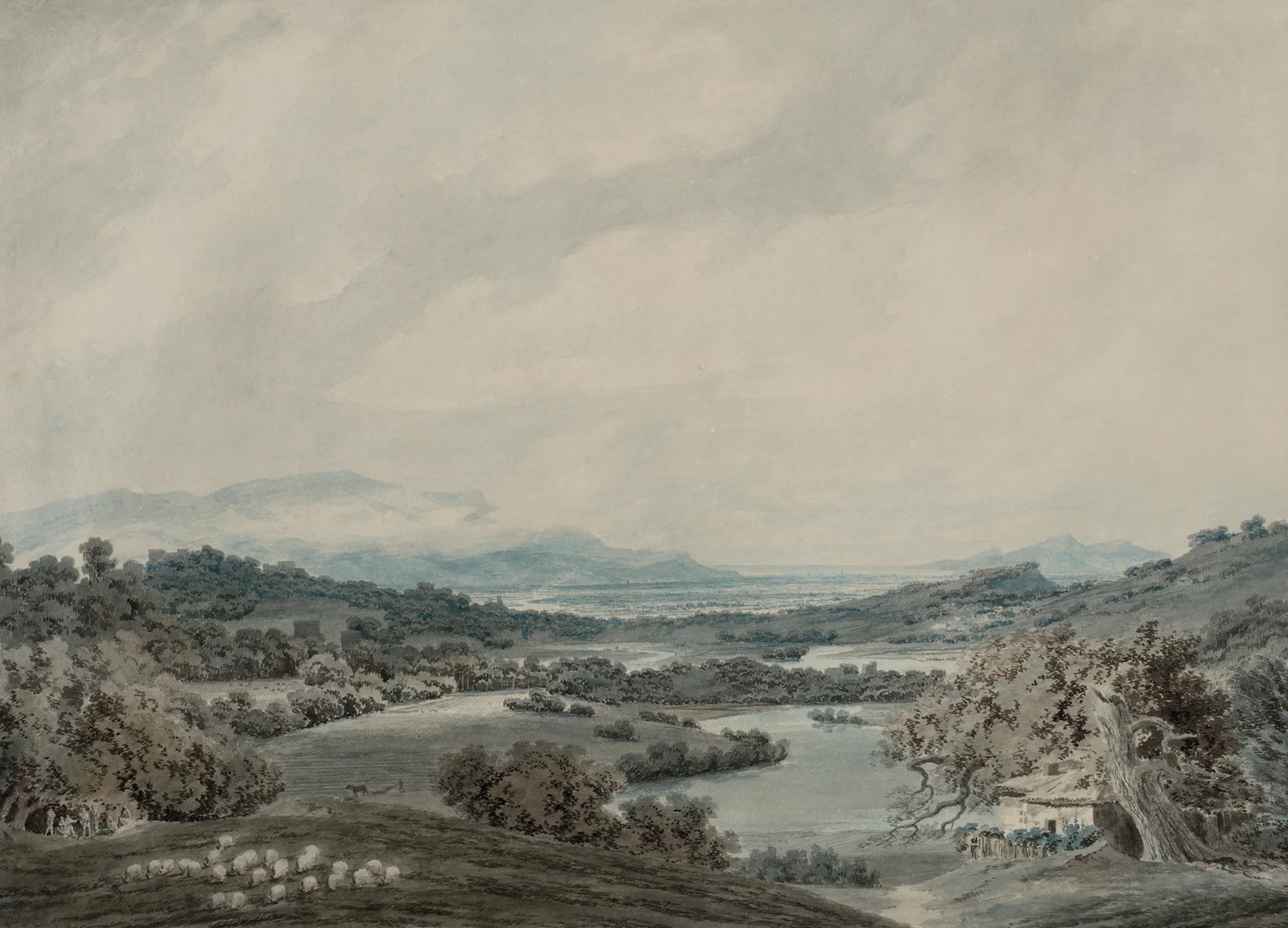 Italian Landscape av John Robert Cozens