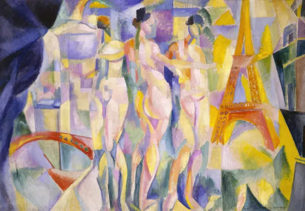 La ville de Paris av Robert Delaunay